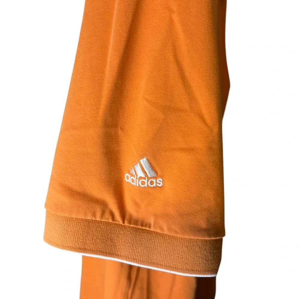 Adidas Climalite Men’s Golf Polo Orange Size L